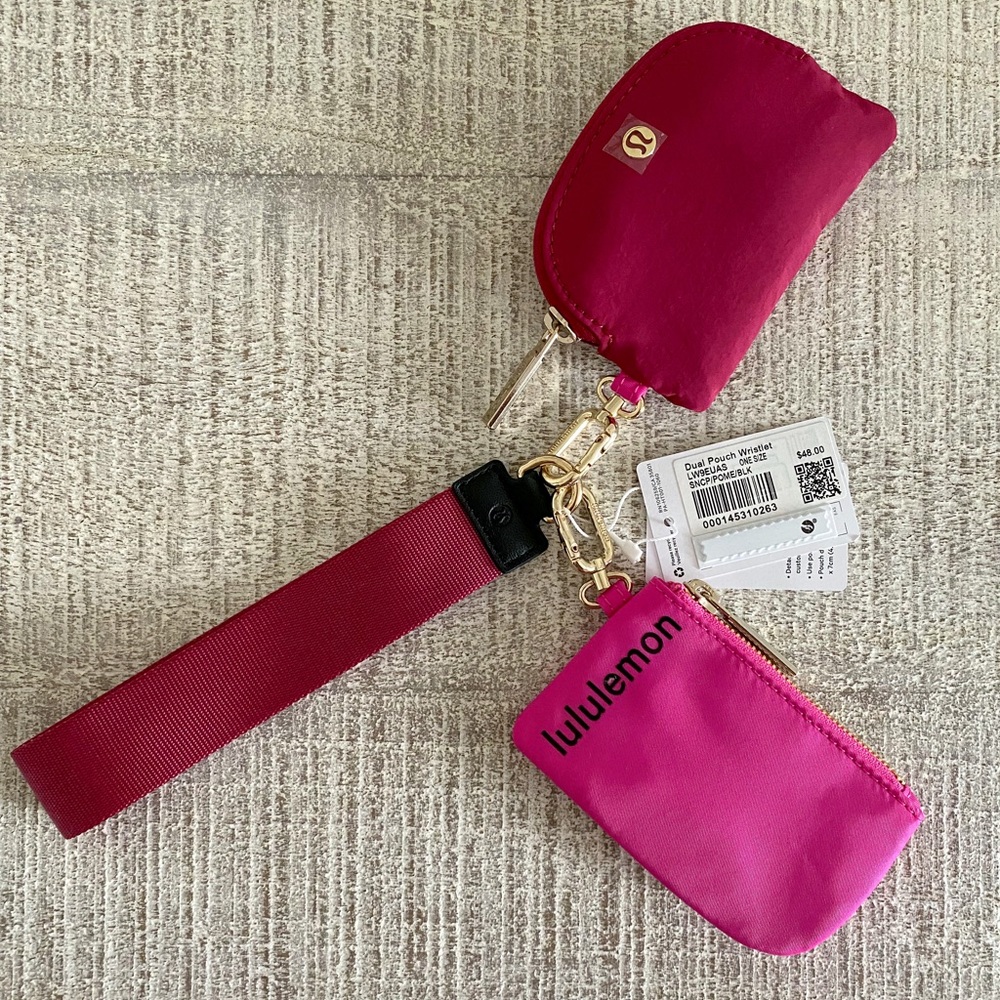 Lululemon Dual Pouch Wristlet